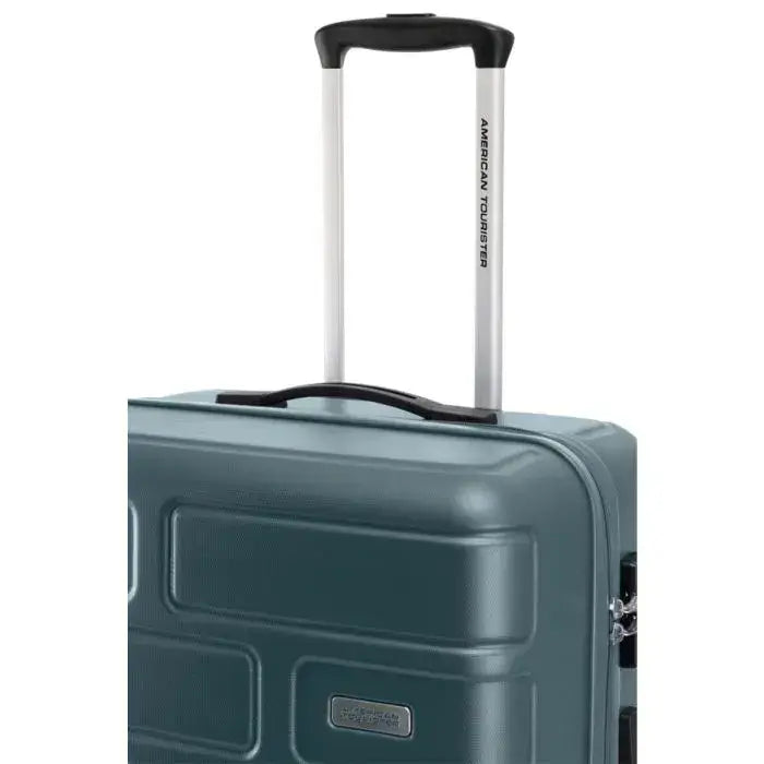 American Tourister Bricklane Dark Forest — supplier range telescopic handle detail; size unspecified