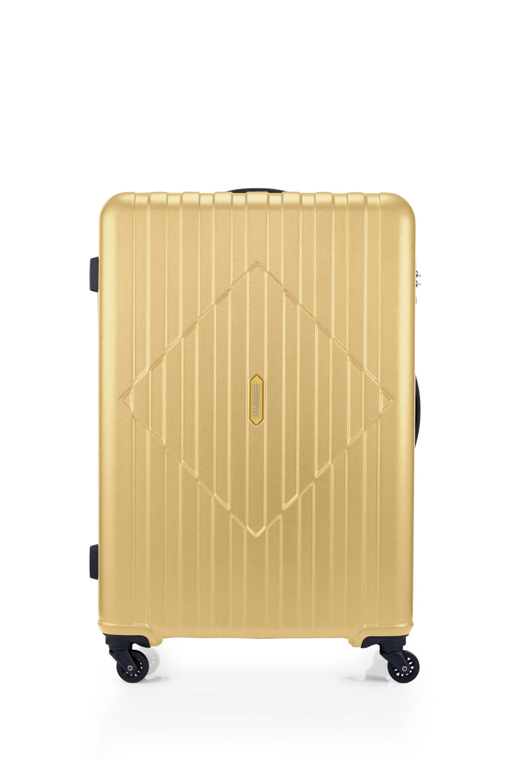 American Tourister Skytrac 79 cm — Sunshine Yellow Large Suitcase — front view