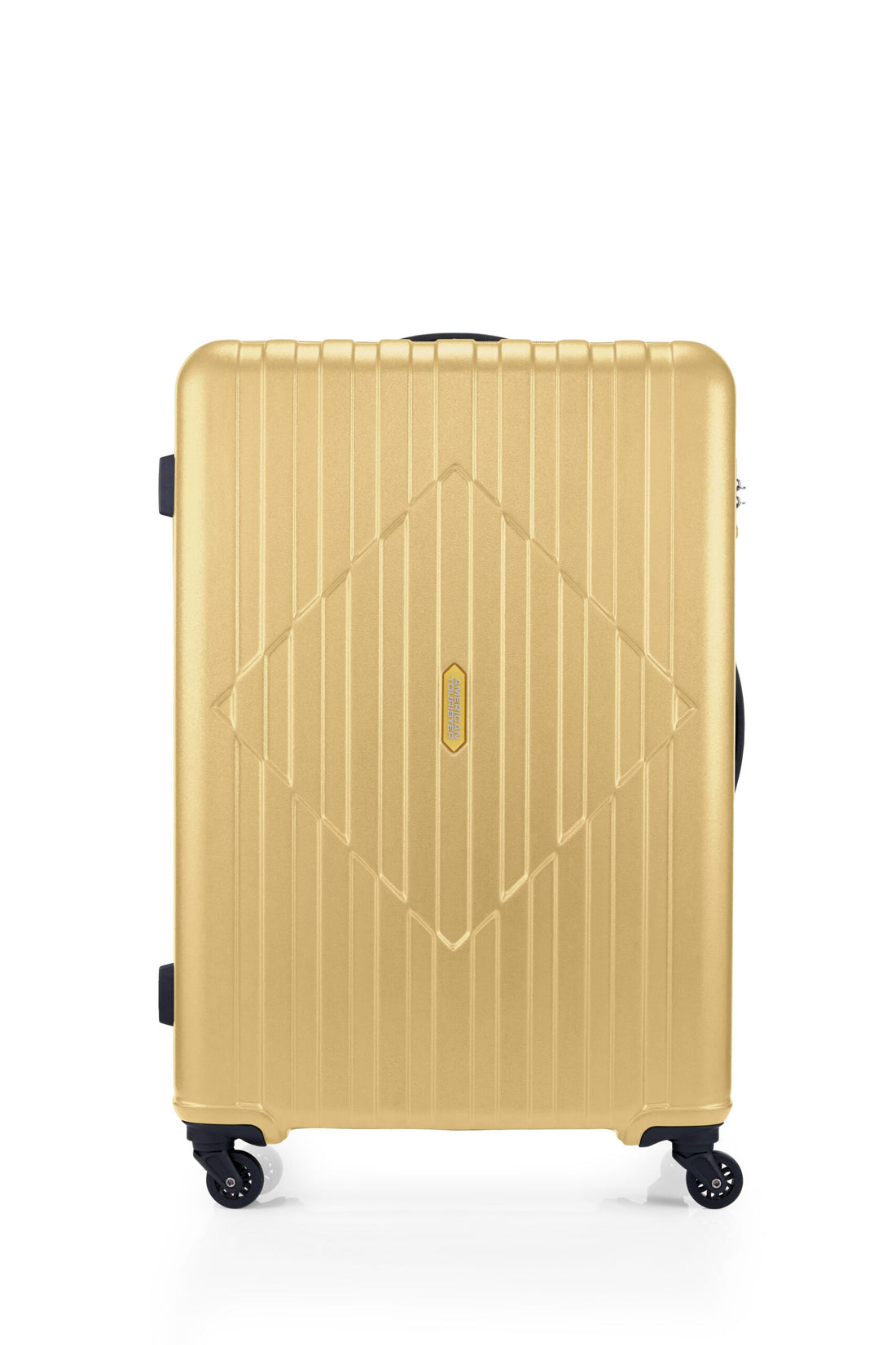 American Tourister Skytrac 79 cm — Sunshine Yellow Large Suitcase — front view