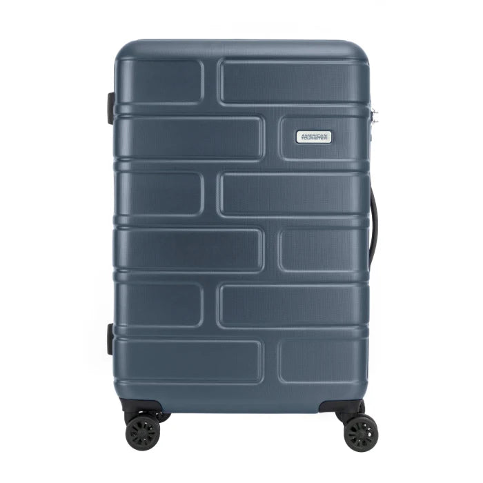 American Tourister Bricklane 80 cm Dark Shadow Large Suitcase — front view