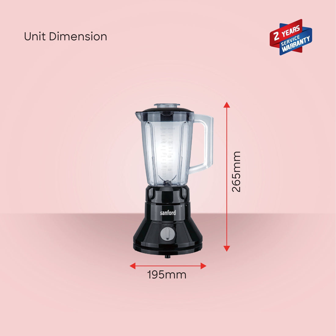 Sanford SF6803BR product dimensions