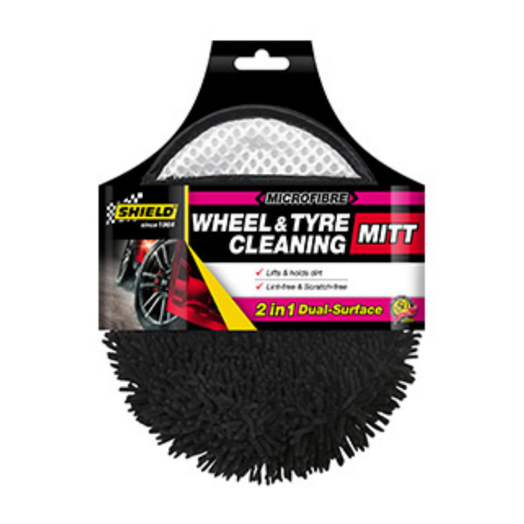 Shield Microfibre Wheel and Tyre Cleaning Mitt