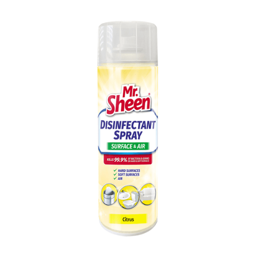 Mr. Sheen Disinfectant Spray 500ml - Citrus SH1343 - Red Rhino