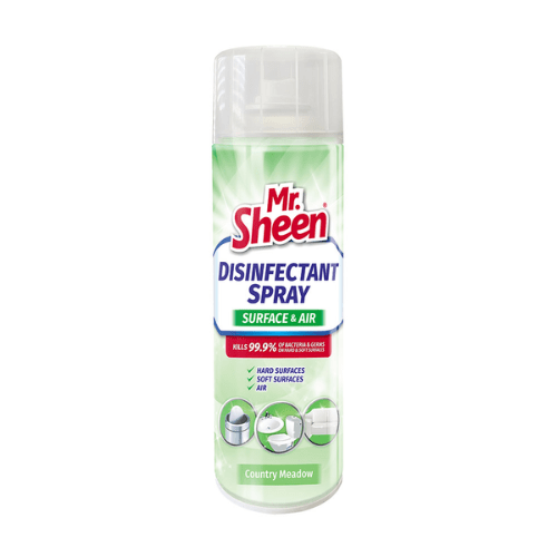 Mr. Sheen Disinfectant Spray 500ml - Coutry Meadow - Red Rhino