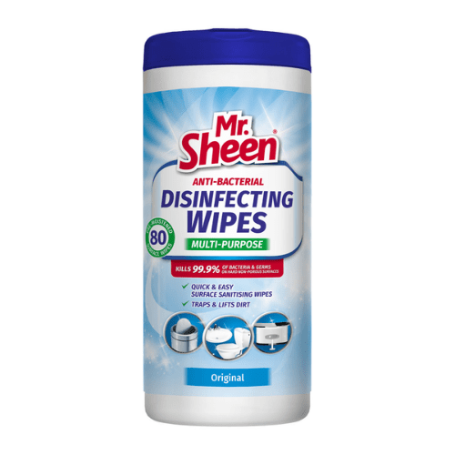 Mr. Sheen Anti-bacterial Disinfecting Wipes - Red Rhino