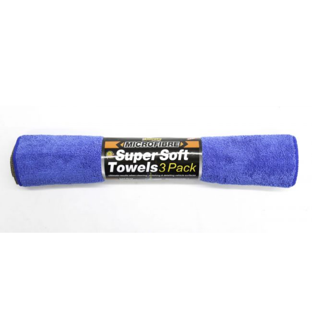 Shield Microfibre Super Soft Towels 3 Pack SH293