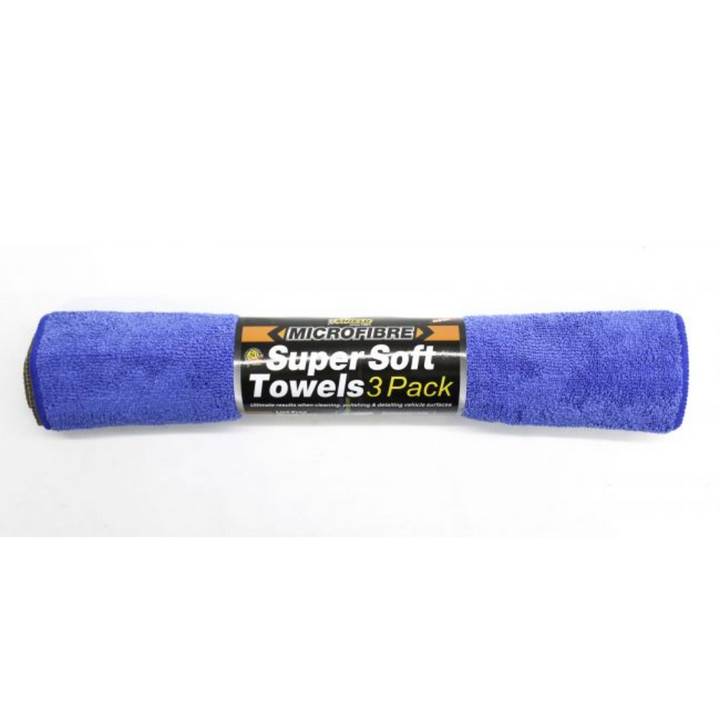Shield Microfibre Super Soft Towels 3 Pack SH293