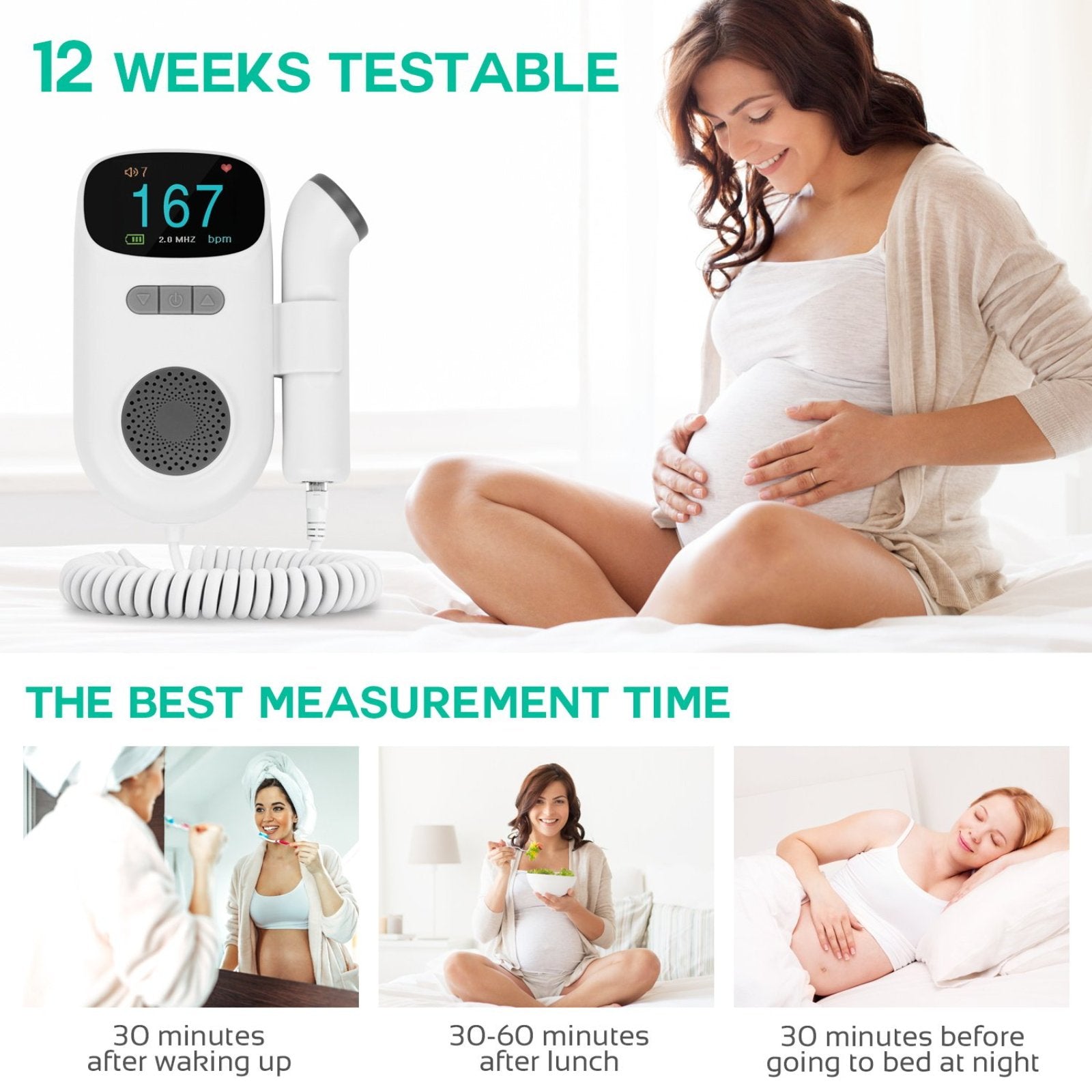 Fetal Doppler Pregnancy Monitor