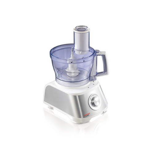 TORNADO Food Processor 1000 Watt, 2 Liter Bowl, 1.5 Litre Blender, White FP-1000SG