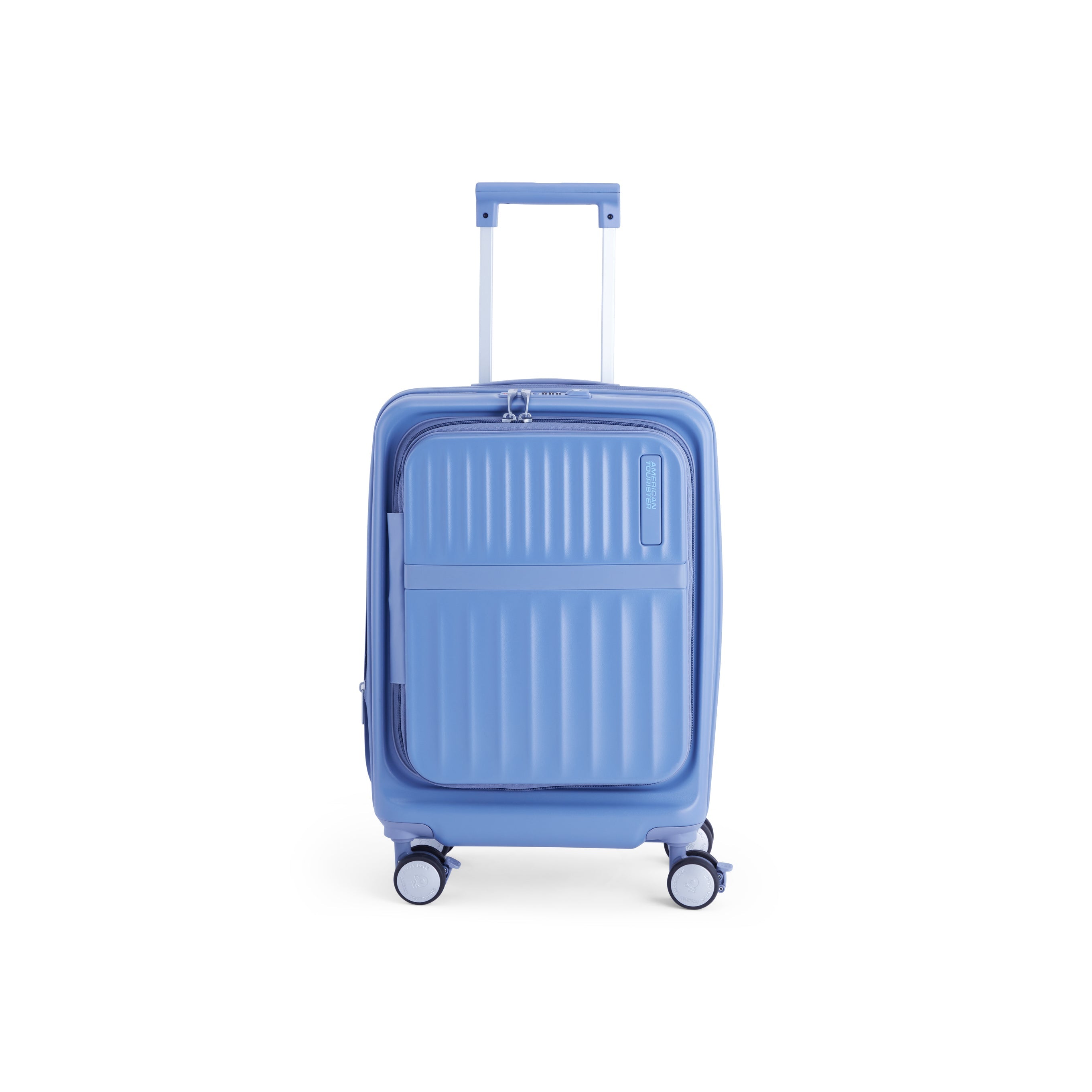 American Tourister Trento 54cm Elemental Blue — included in 3-piece set