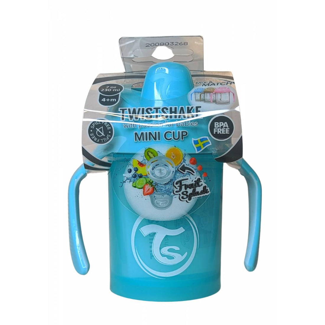 Twistshake Mini Cup 230ML 4+M Pastel Blue-78268