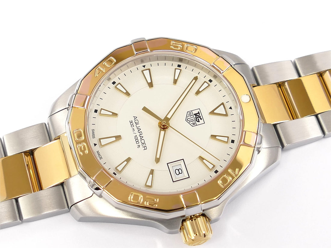Matching TAG Heuer Aquaracer dial detail reference photograph