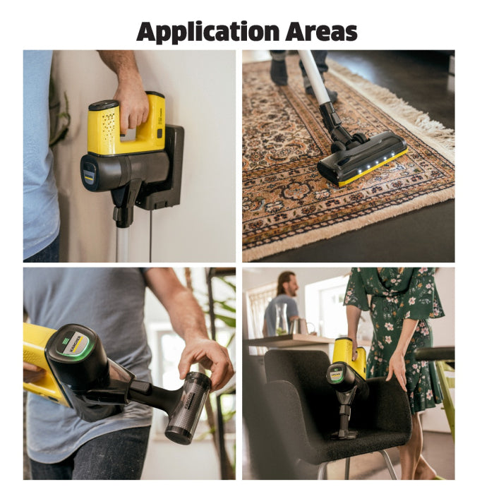 Karcher VC 6 Cordless Battery-Power Vacuum Cleaner - Red Rhino