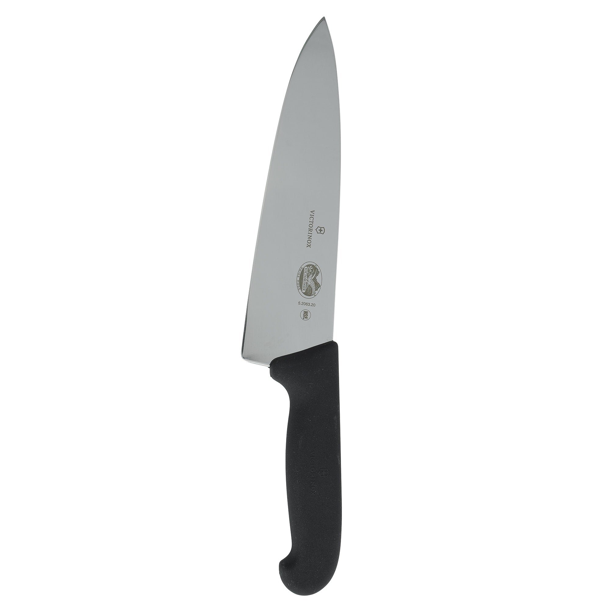 Victorinox Fibrox extra-wide chef knife 5.2063.20 alternate side view