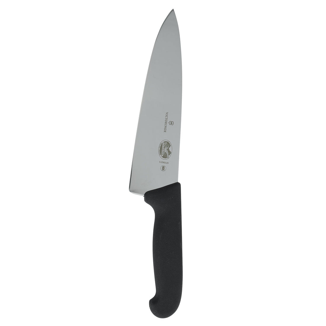 Victorinox Fibrox extra-wide chef knife 5.2063.20 alternate side view