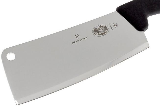 Victorinox 5.4003.18 black Fibrox knife, blade detail