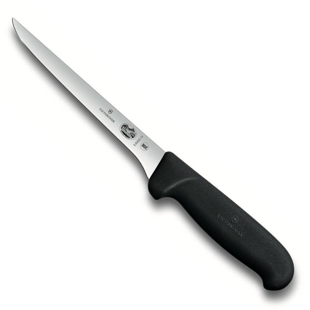 Victorinox 5.6403.15 15 cm narrow boning knife alternate angled view