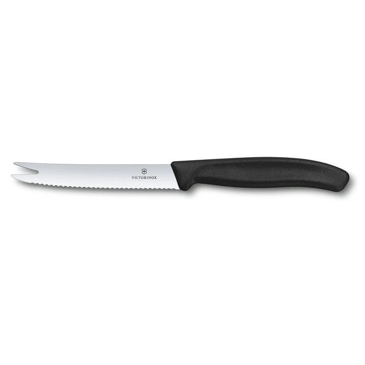 Victorinox Swiss Classic cheese and sausage knife 11cm black, model 6.7863