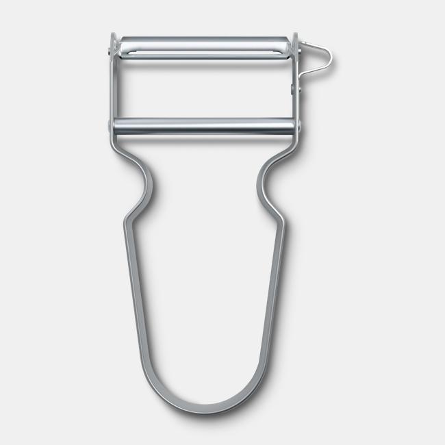 Victorinox REX Peeler 6.0900 in aluminium, front product view