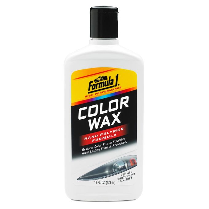 Fomular 1 White Color Wax to Erase Car Scratches & Swirls -Restore & Protect White Car Paint 16OZ 473ML-T001-615471