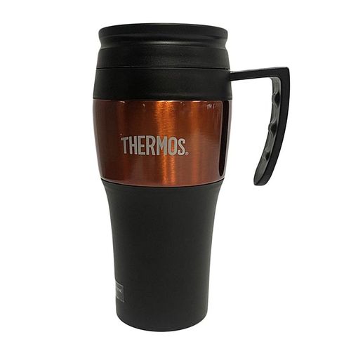 Thermos Travel Mug - 400ml - Orange-DF3980 848802