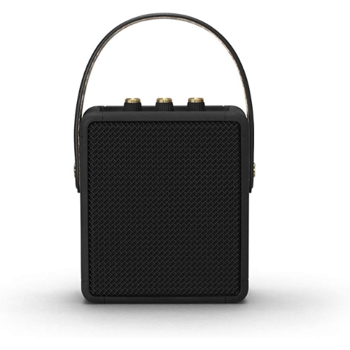 Marshall Stockwell II Portable Bluetooth Speaker – Black and Brass 1005544 - Image 6