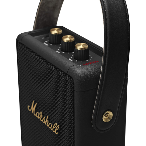 Marshall Stockwell II Portable Bluetooth Speaker – Black and Brass 1005544 - Image 7