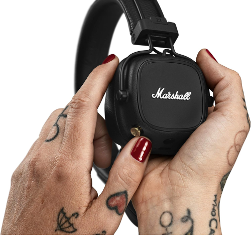 Marshall Major IV Wireless Bluetooth Headphones (Black) 1005773 - Image 6