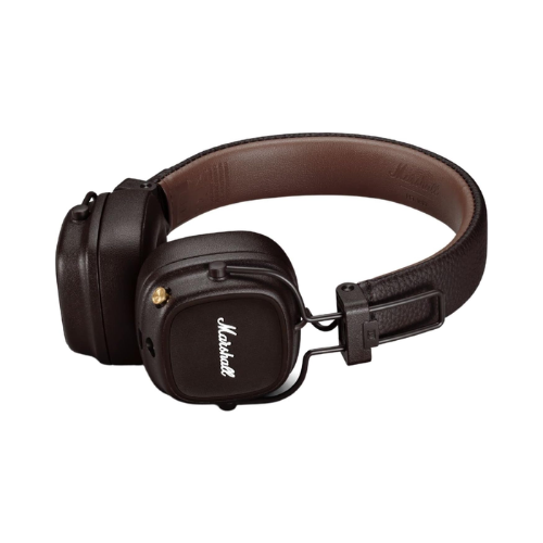 Marshall Major IV Wireless Bluetooth Headphones (Brown) 1006127 - Image 2