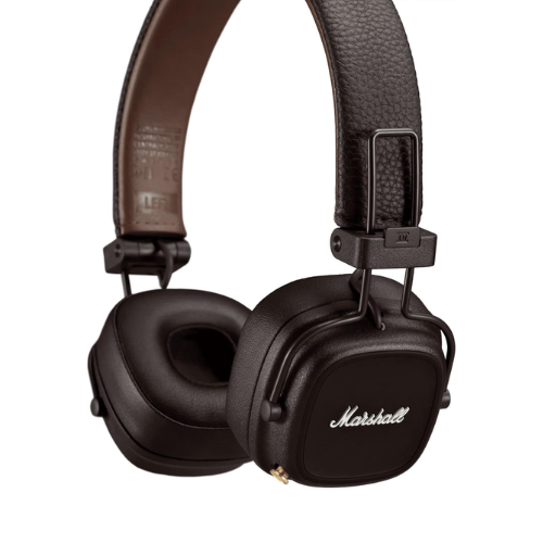 Marshall Major IV Wireless Bluetooth Headphones (Brown) 1006127 - Image 4