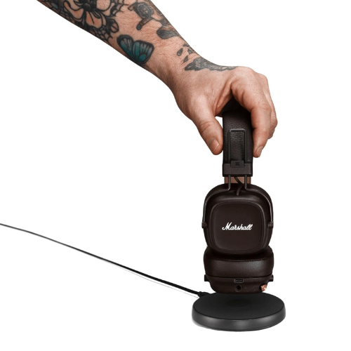 Marshall Major IV Wireless Bluetooth Headphones (Brown) 1006127 - Image 6