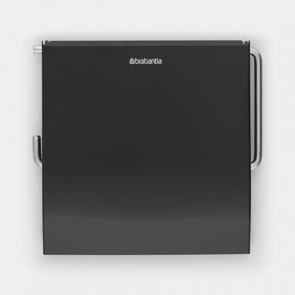Toilet Roll Holder  - Classic Matt Black - Image 2