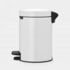 Newicon Pedal Bin 3L - White - Image 2