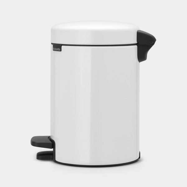 Newicon Pedal Bin 3L - White - Image 2