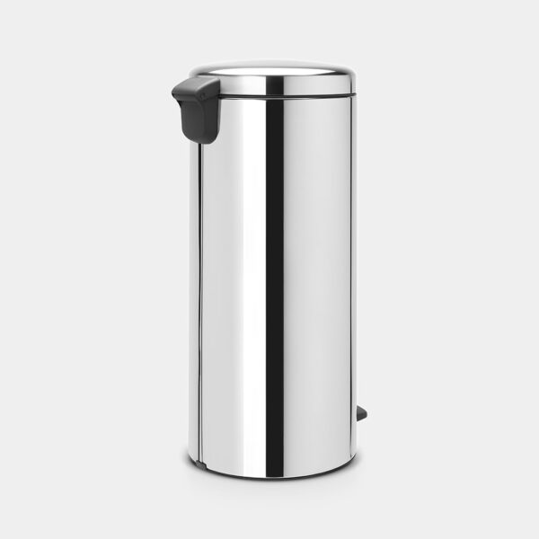 Newicon Pedal Bin 30L - Brilliant Steel - Image 3