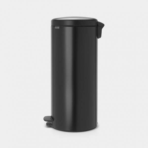 Newicon Pedal Bin 30L - Matt Black - Image 2