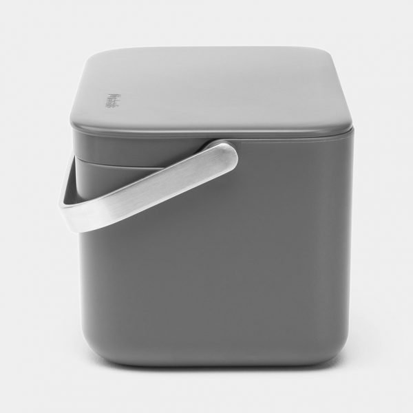 Food Waste Caddy - Dark Grey - Image 2