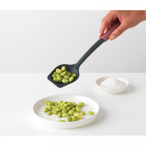 Brabantia Serving Spoon Plus Spatula Tasty+ - Grape Red - Image 4