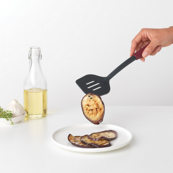 Brabantia Spatula Plus Fork Tasty+ - Aubergine Red - Image 3