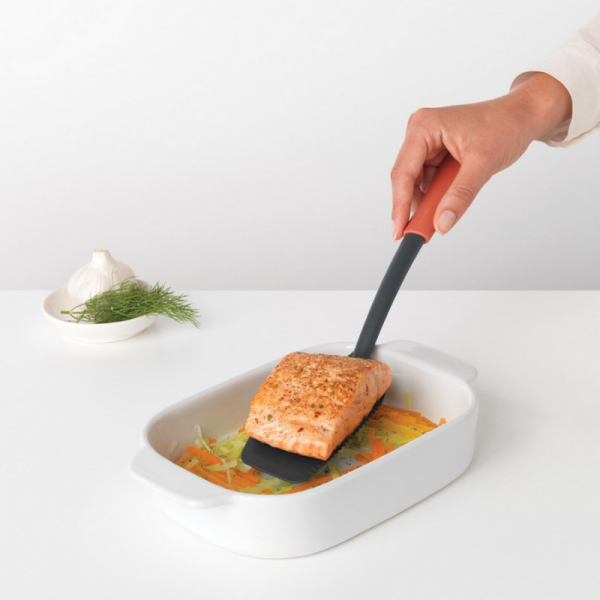 Brabantia Spatula Plus Cutting Edge Tasty+ - Terracotta Pink - Image 3