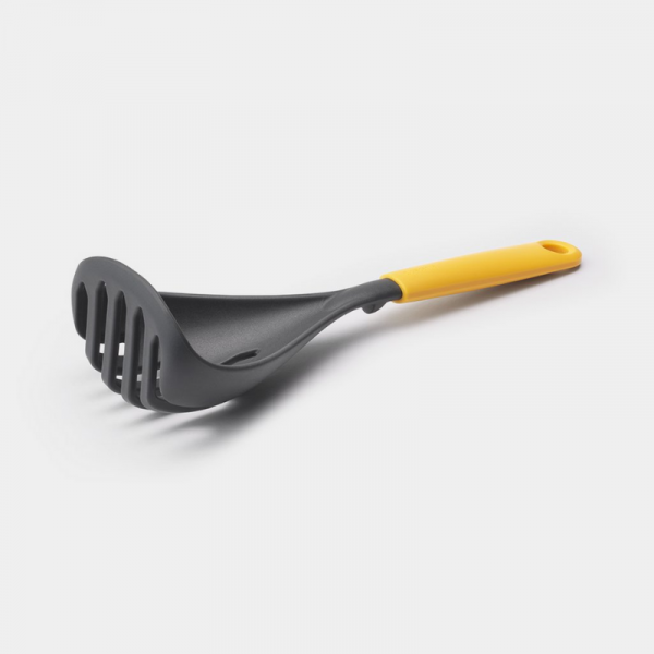 Brabantia Potato Masher Plus Spoon Tasty+ - Honey Yellow - Image 3