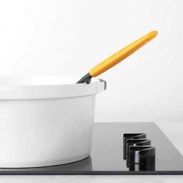 Brabantia Potato Masher Plus Spoon Tasty+ - Honey Yellow - Image 6
