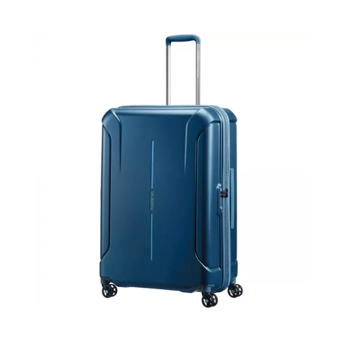 AMERICAN TOURISTER TECHNUM 55CM 3PC F METALLIC BLUE