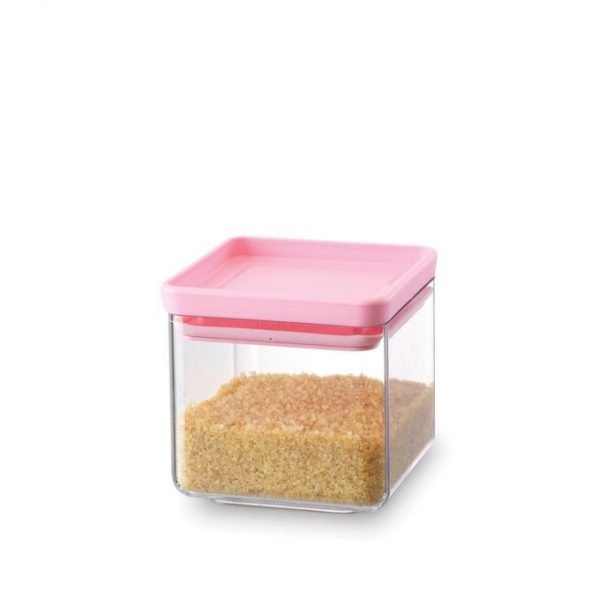 Square Canister 0.7L - Pink - Image 2