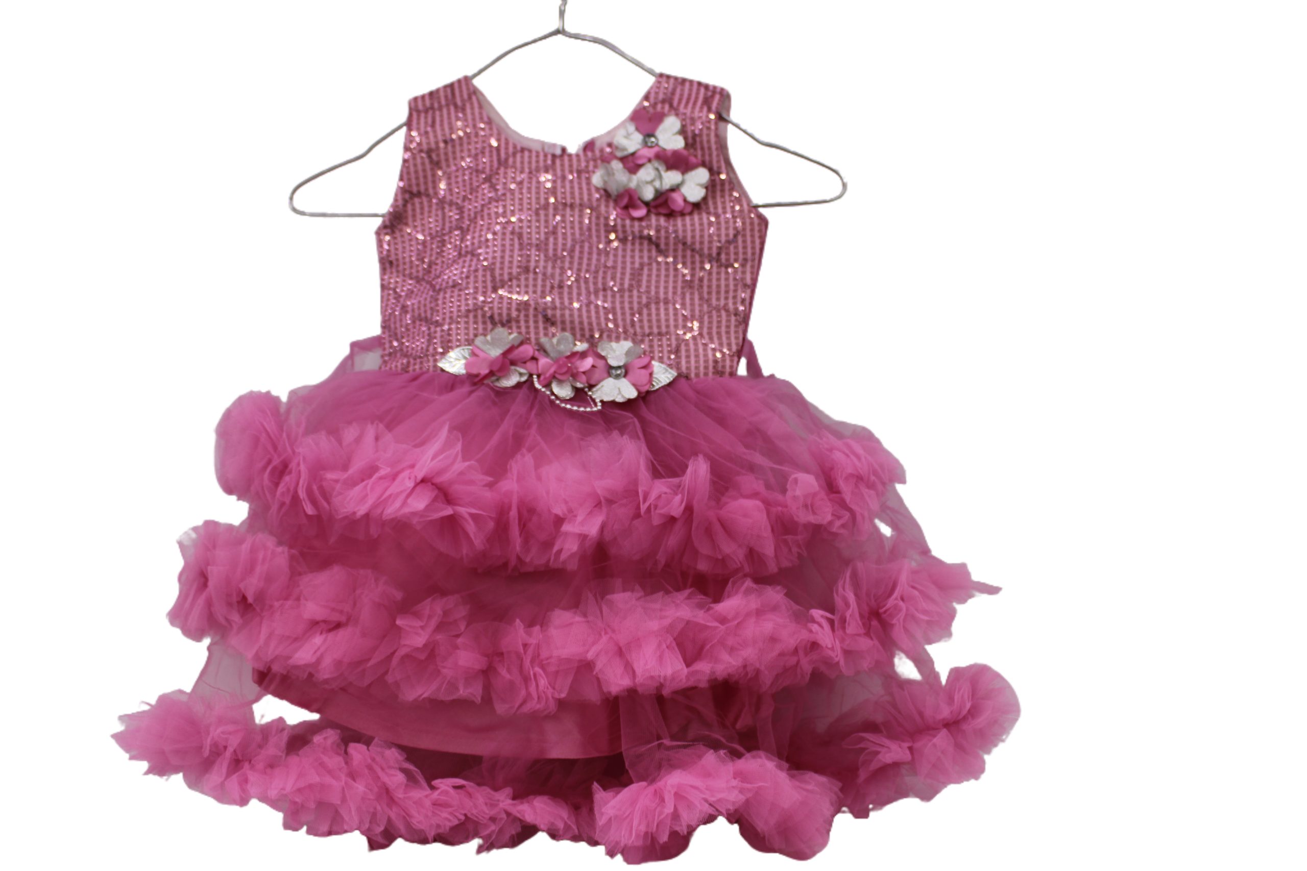 DES-3420/C Fancy lace Dresses