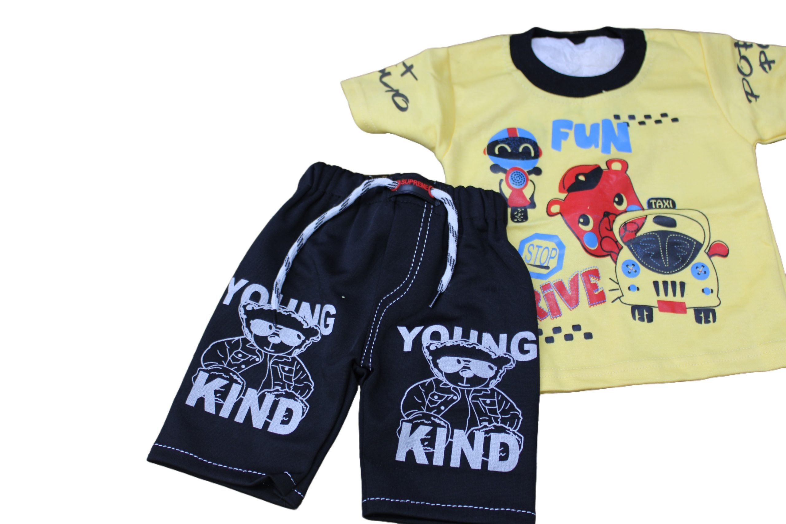 DES-3502/C  Boys Shorts and T-Shirt 2pieces Set