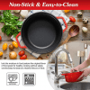 Enameled Cast Iron Pot - 20 CM Dutch Oven Red-HM-BA171 - Image 5