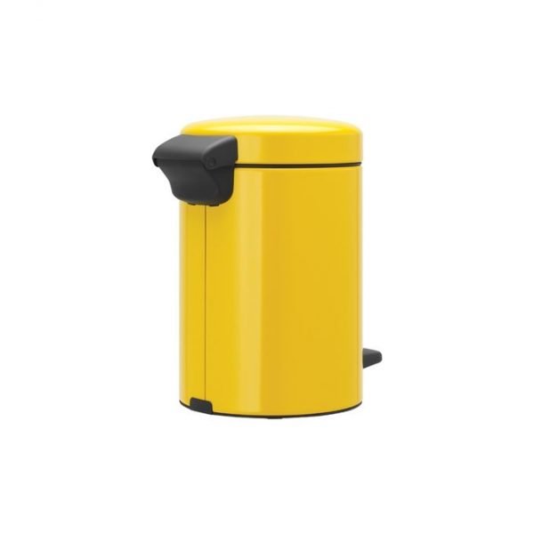 Newicon Pedal Bin 5L - Daisy Yellow - Image 3