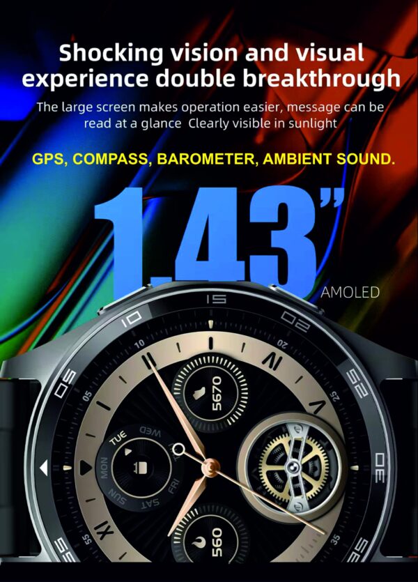 AceFit Pro Smart Watch Black - Image 5