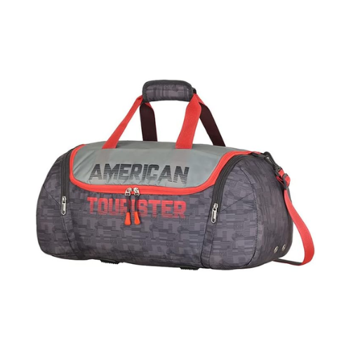 AMERICAN TOURISTER GRID CASUAL DUFFLE 55CM GREY